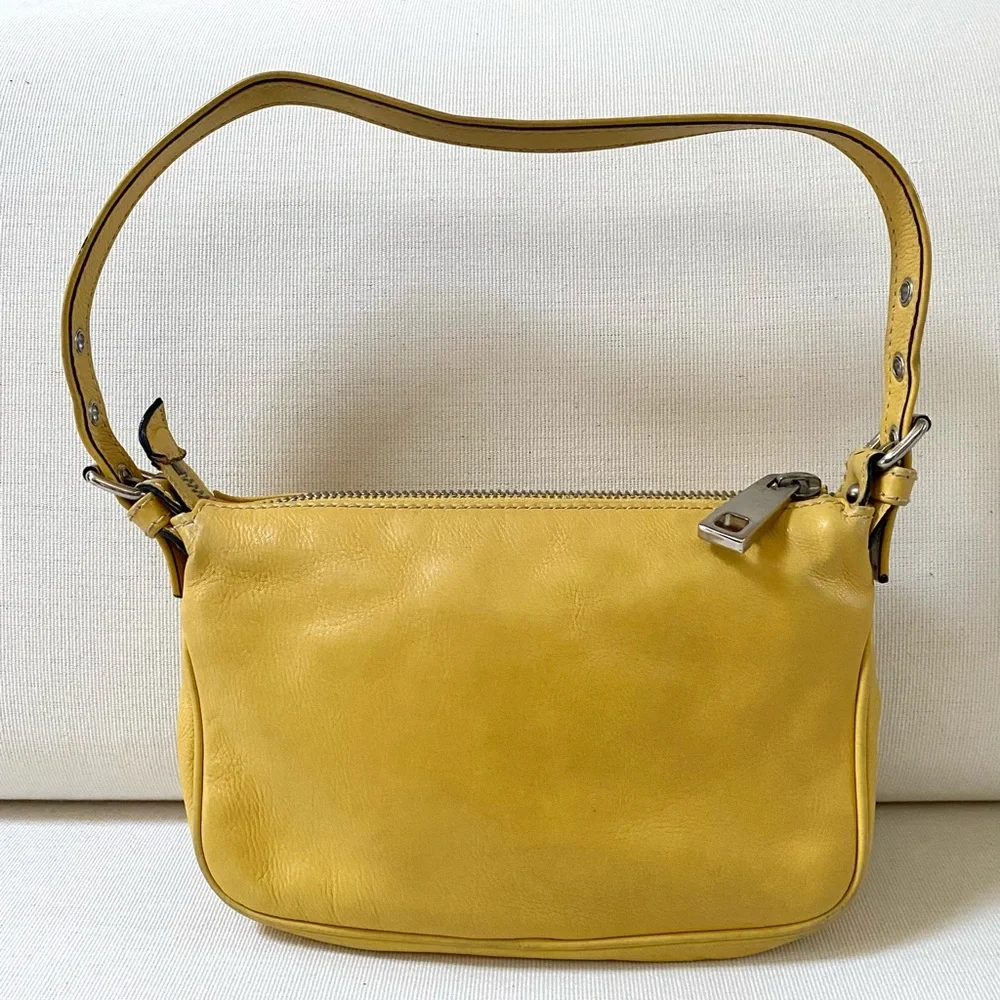 MARC JACOBS YELLOW LEATHER BAG - Picture 3 of 17